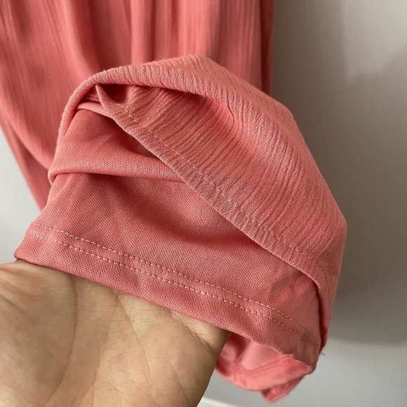 🌸BNWT!🌸 Maurices Boho Midi Dress XL Pink Crochet - Picture 5 of 13